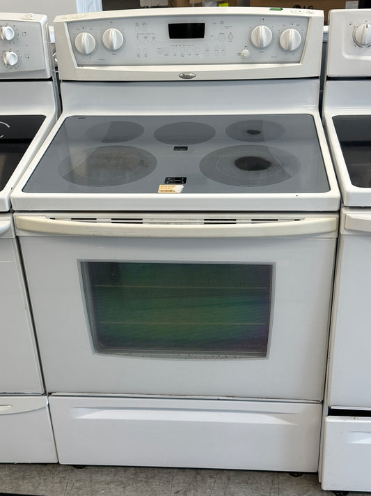 Whirlpool 30" Glass Top Range- 6ERC4310PO