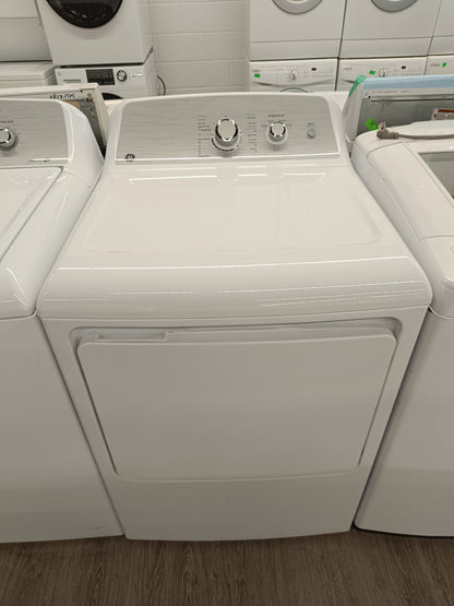 (OPEN BOX)  GE 27" Washer/Dryer Set - GTW451BMRWS - GTD40EBMRWS