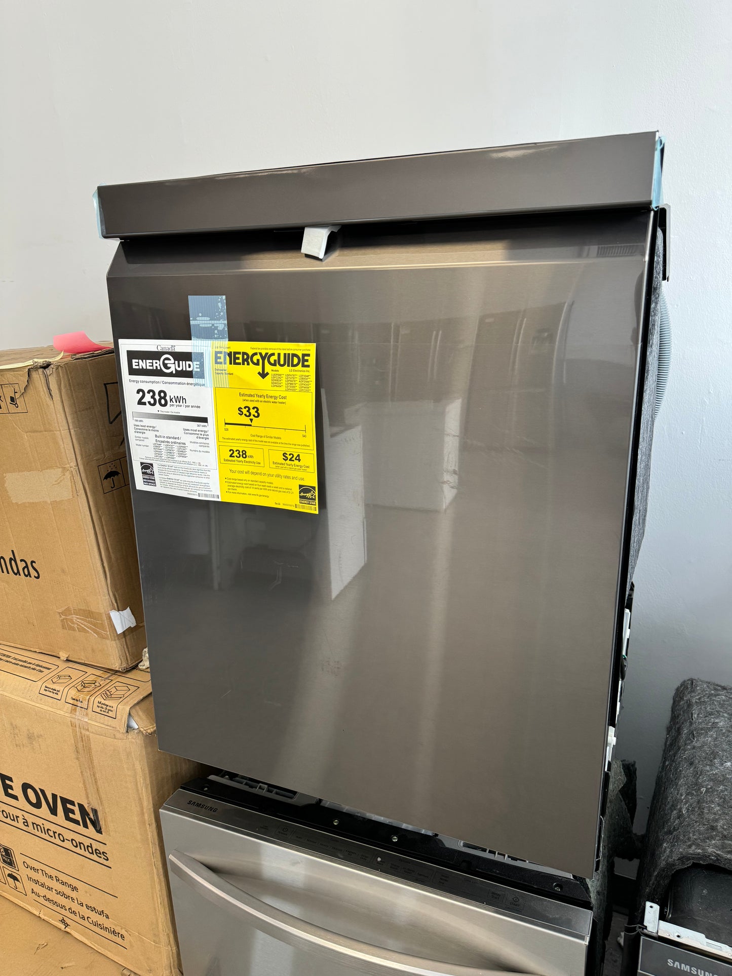 OPEN BOX - LG 24” DISHWASHER - LDPM6762D