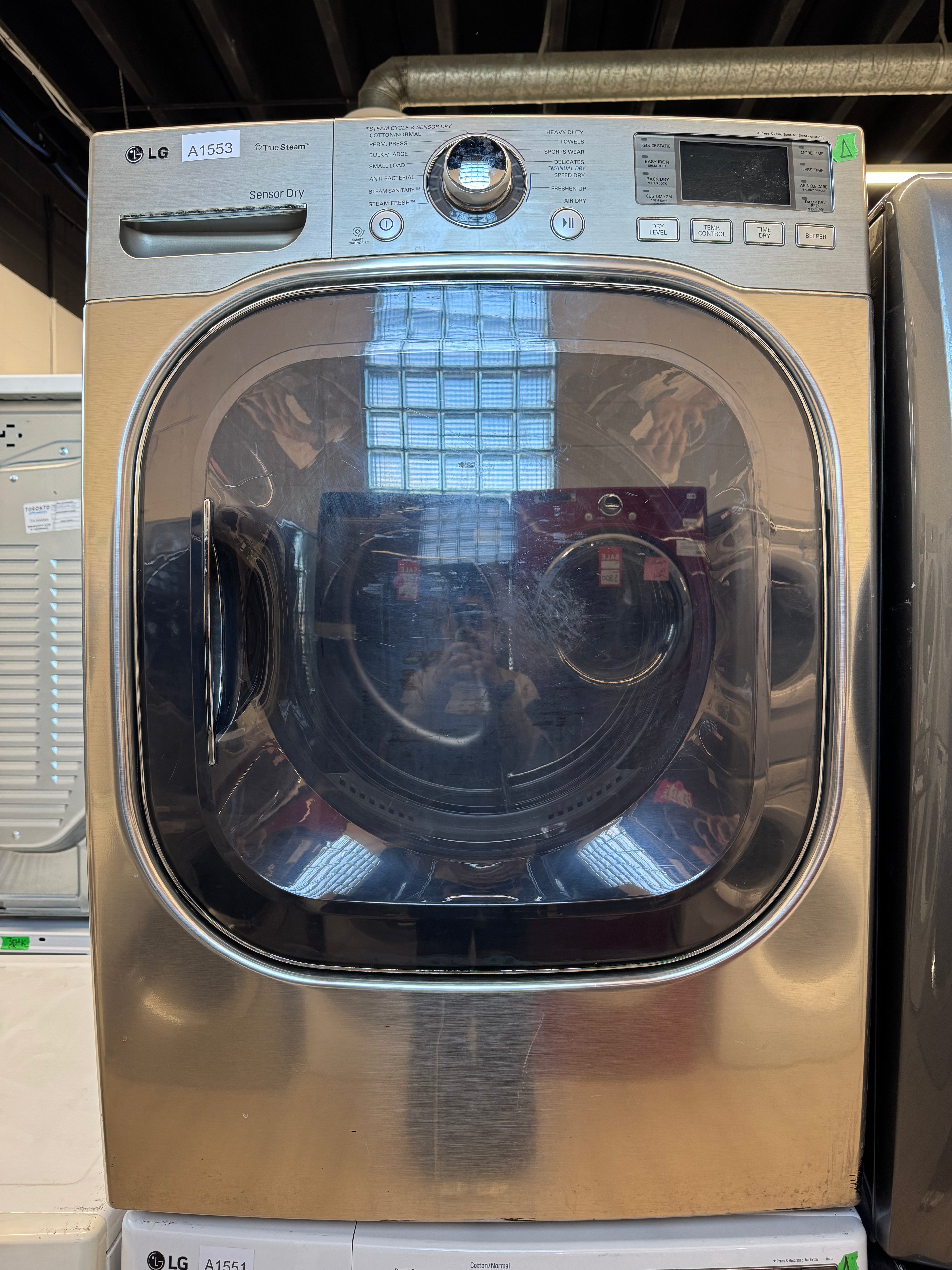 LG 27” Front Load Dryer - DLEX3885C
