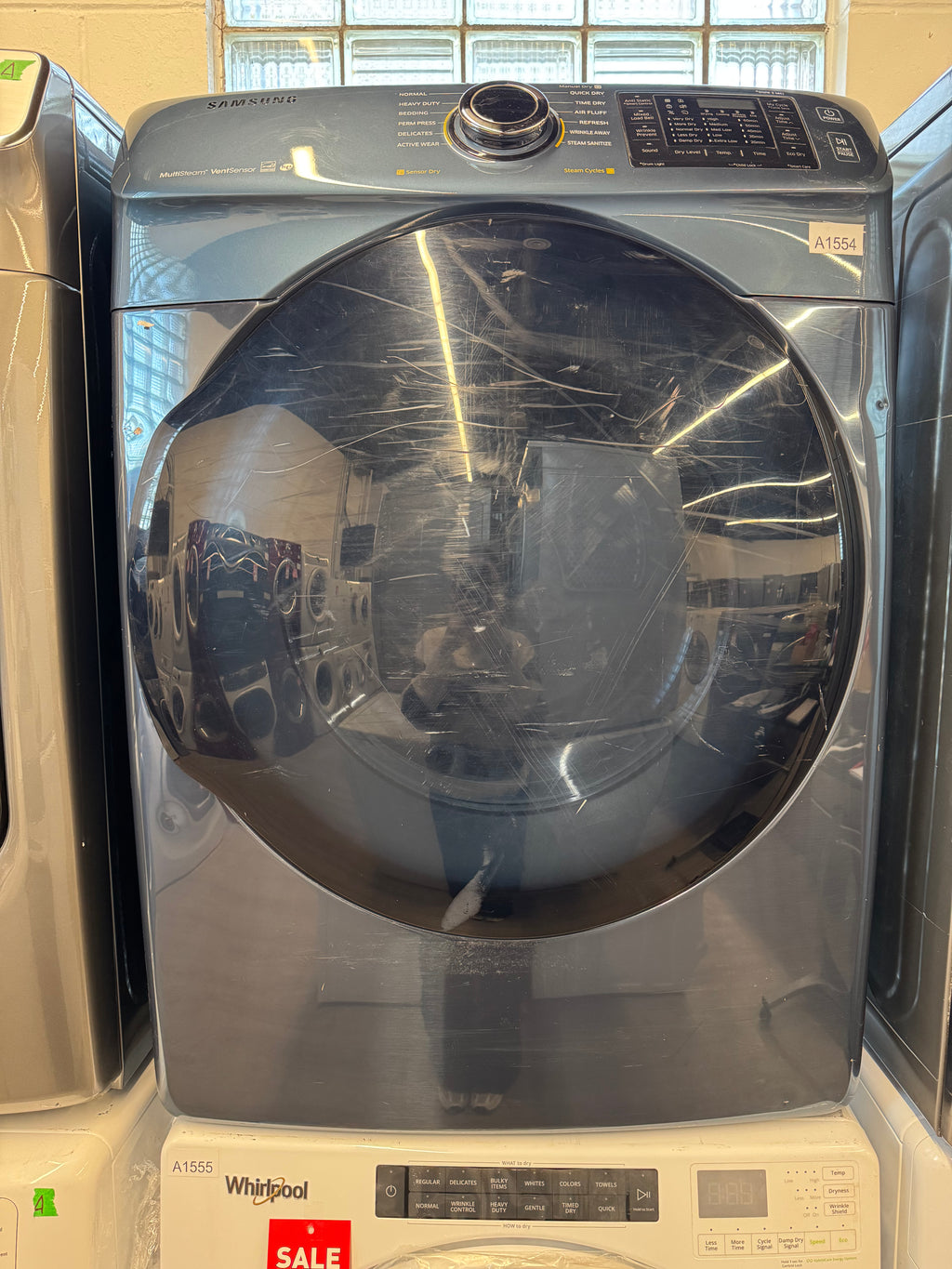 SAMSUNG 27” Front Load Dryer - DV45K6200EZ/AC