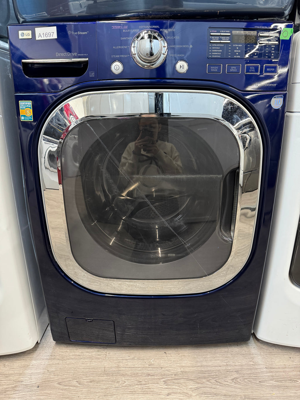 LG 27” Front Load Washer - WM2801HLA