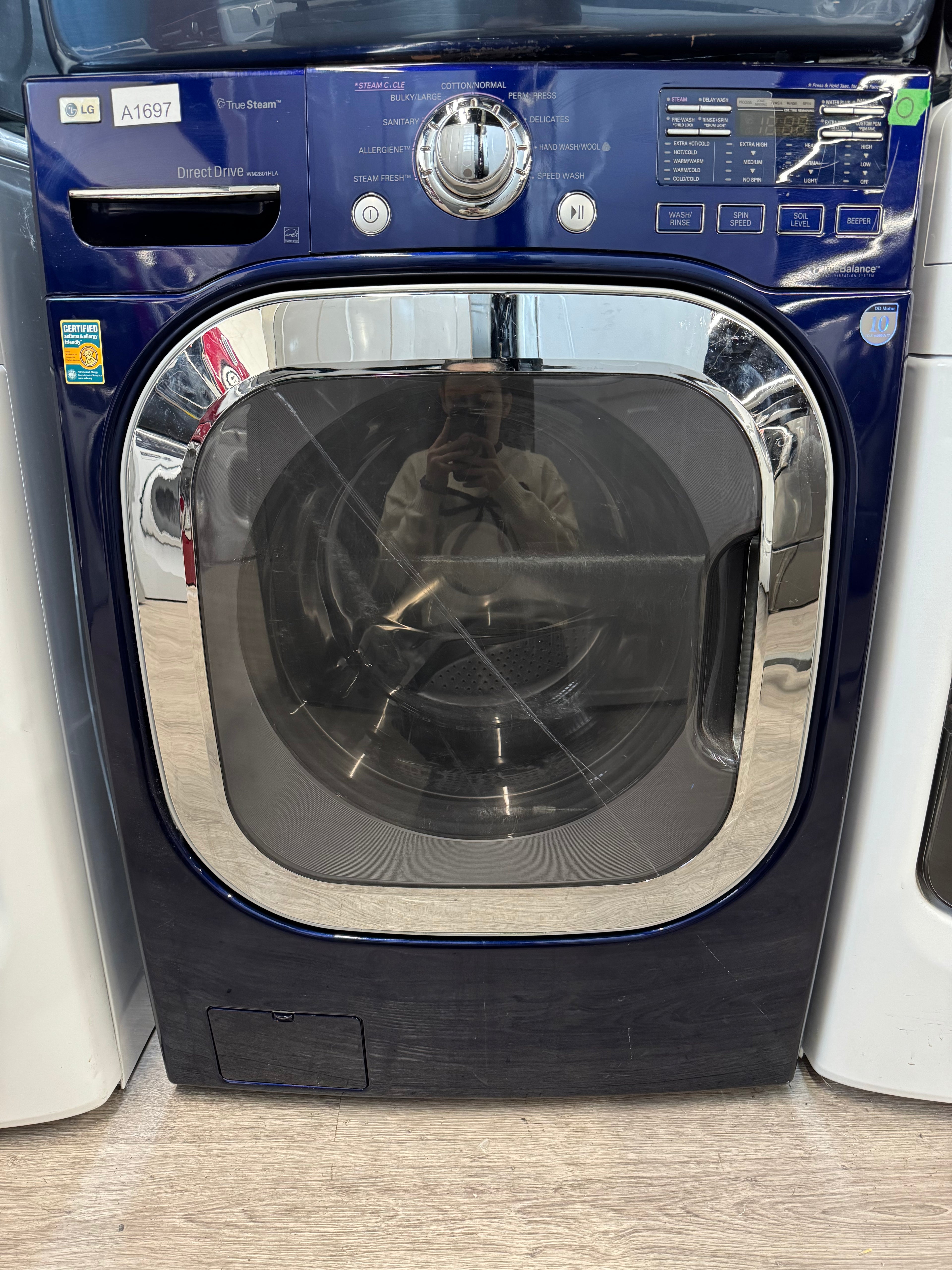 LG 27” Front Load Washer - WM2801HLA