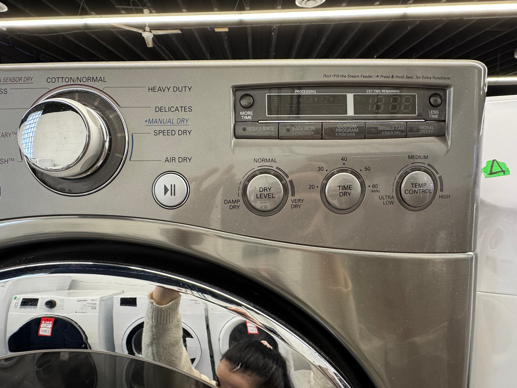 LG 27” Front Load Washer & Dryer Set (WM3650HVA & DLEX2550V)