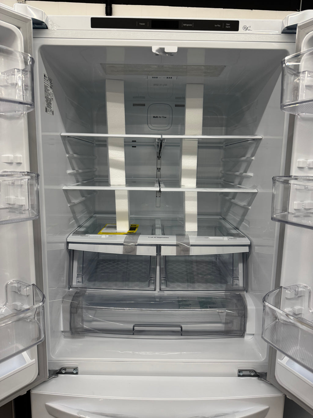 NEW - LG 30” French Door Refrigerator - LRFNS2200W (1 YEAR MANUFACTURER WARRANTY)