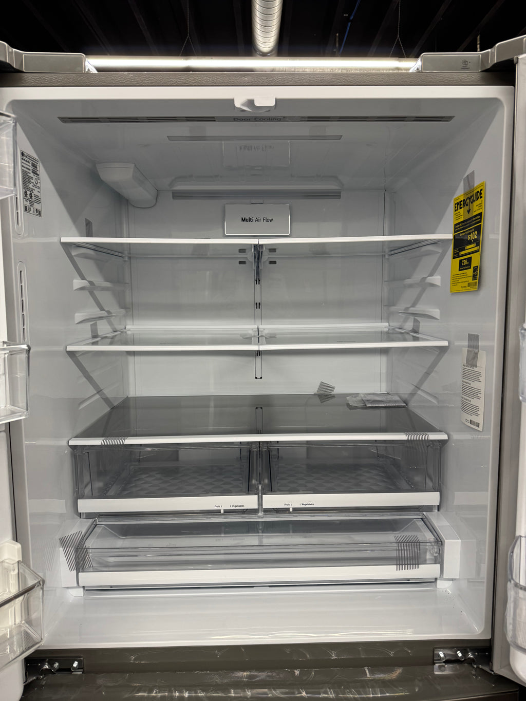 LG 36” French Door Fridge with Water Dispenser - LRFS28XBS (1 YEAR MANUFACTURER WARRANTY)