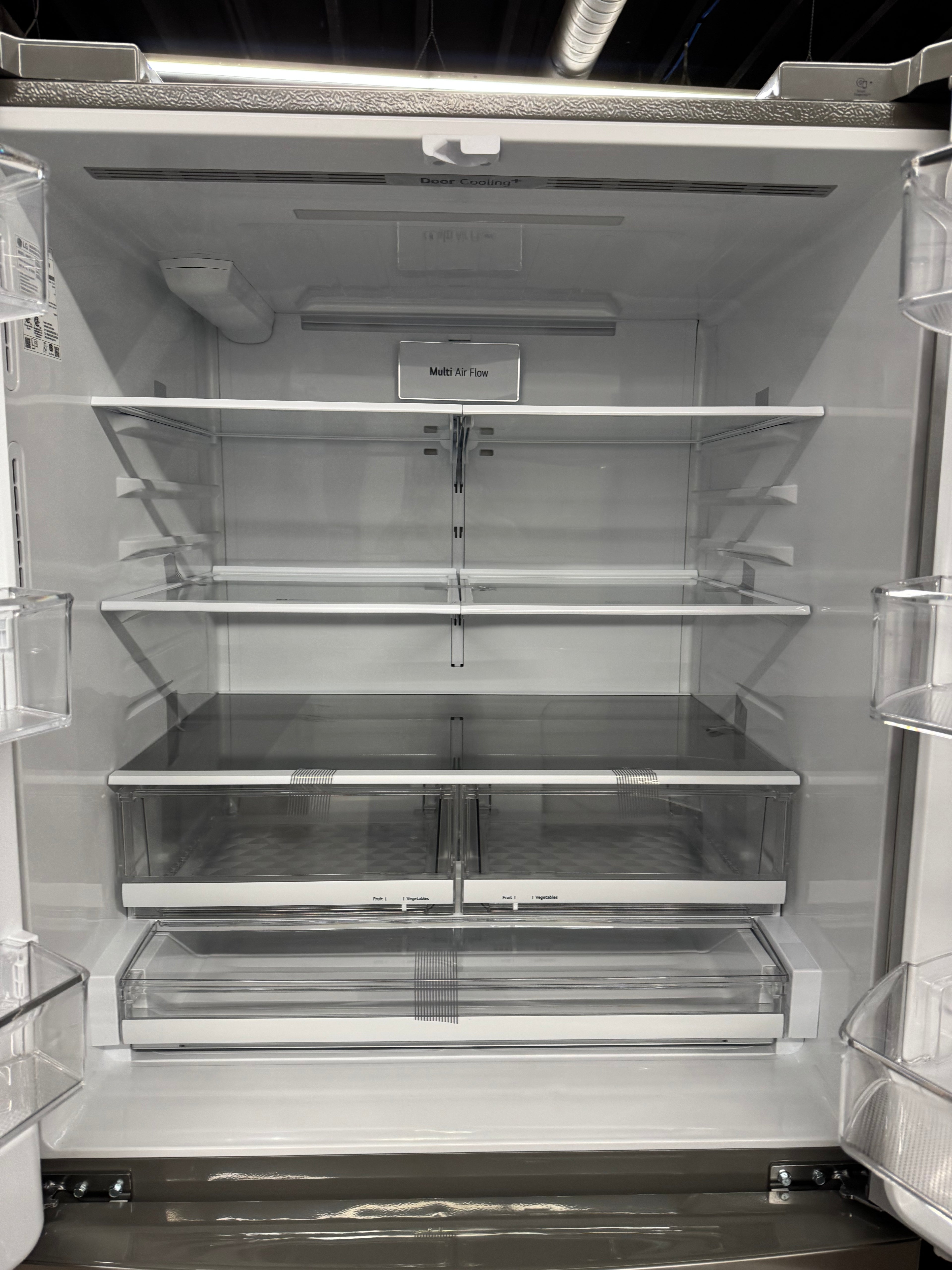 LG 36” French Door Fridge with Water Dispenser- LRFS28XBS (1 YEAR MANUFACTURER WARRANTY)