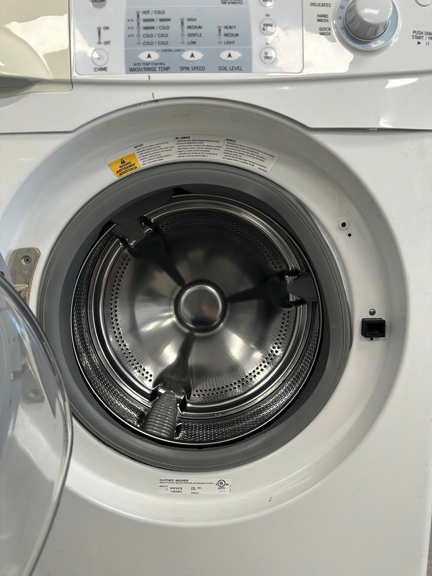 Inglis 27" Washer/Dryer Set - NFW7200TW