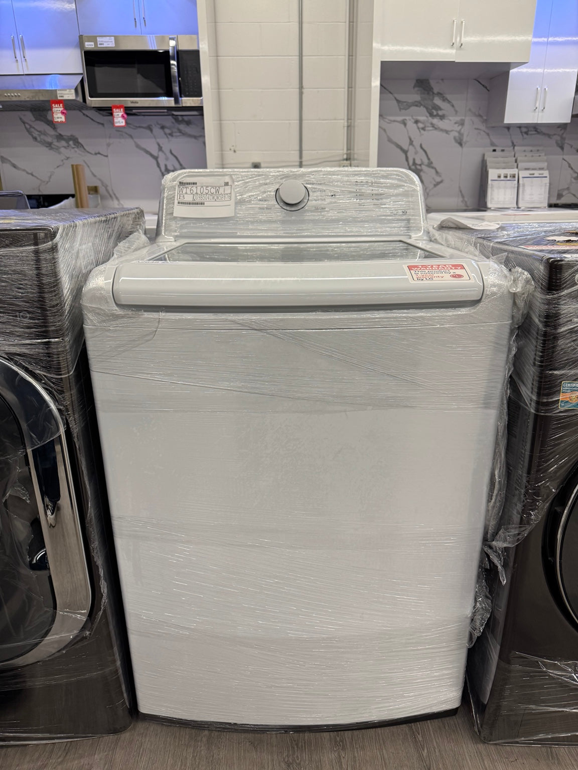 LG WT6105CW white top load washer Ottawa - image 1