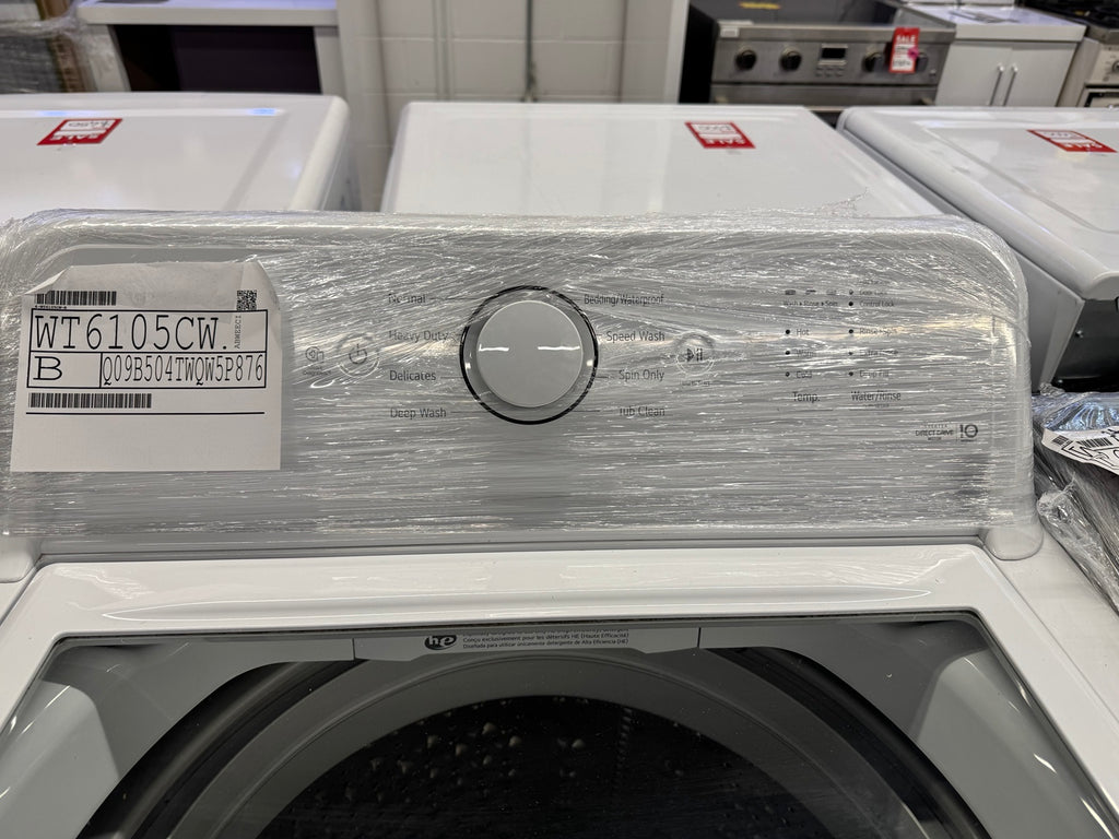 LG WT6105CW white top load washer Ottawa - image 3