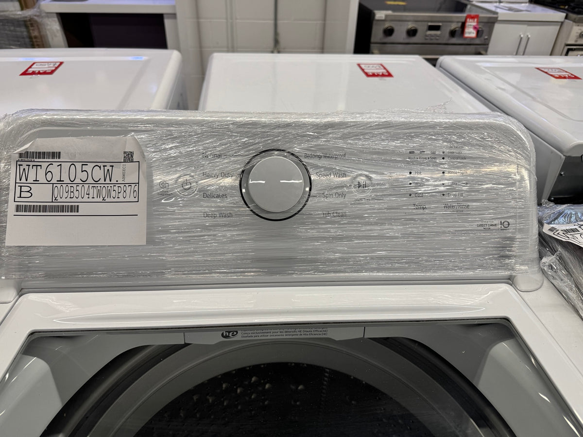 LG WT6105CW white top load washer Ottawa - image 3