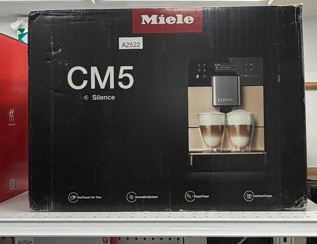 Miele CM5310 Silence Automatic Coffee Machine – Obsidian Black – Refurbished