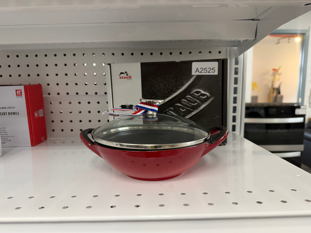 Zwilling Staub Specialities 16 cm / 6.5 inch cast iron Mini Wok, Cherry