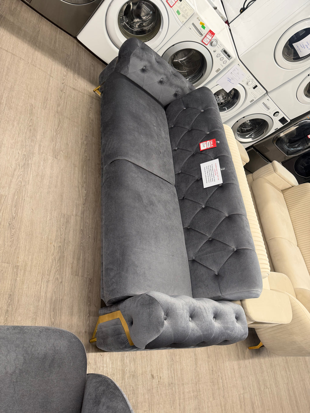 Marbella Dark Gray Living Room Set