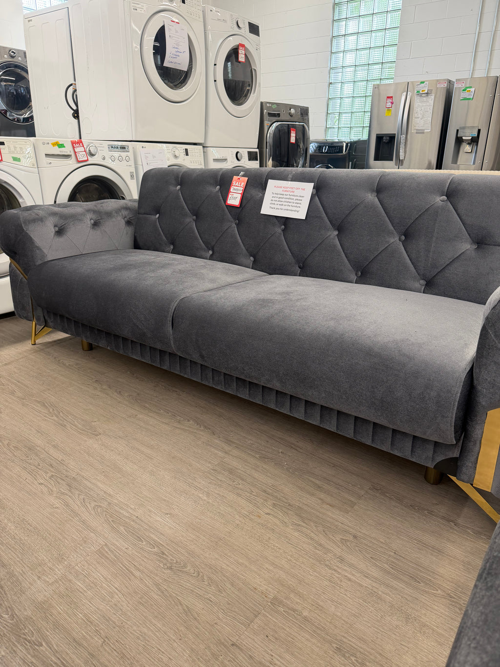 Marbella Dark Gray Living Room Set