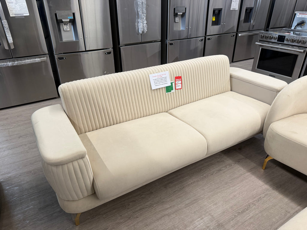 Loft Deluxe Beige Living Room Set