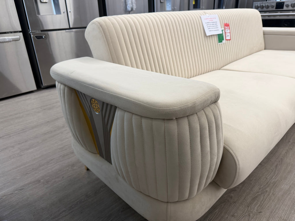 Loft Deluxe Beige Living Room Set