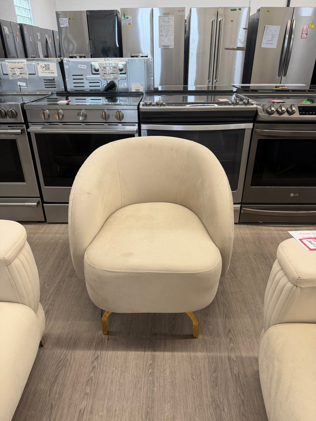 Loft Deluxe Beige Living Room Set