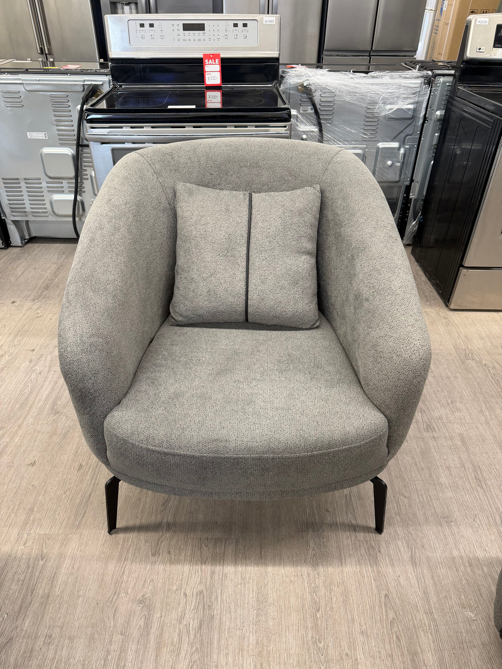 Victoria Dark Gray Living Room Set