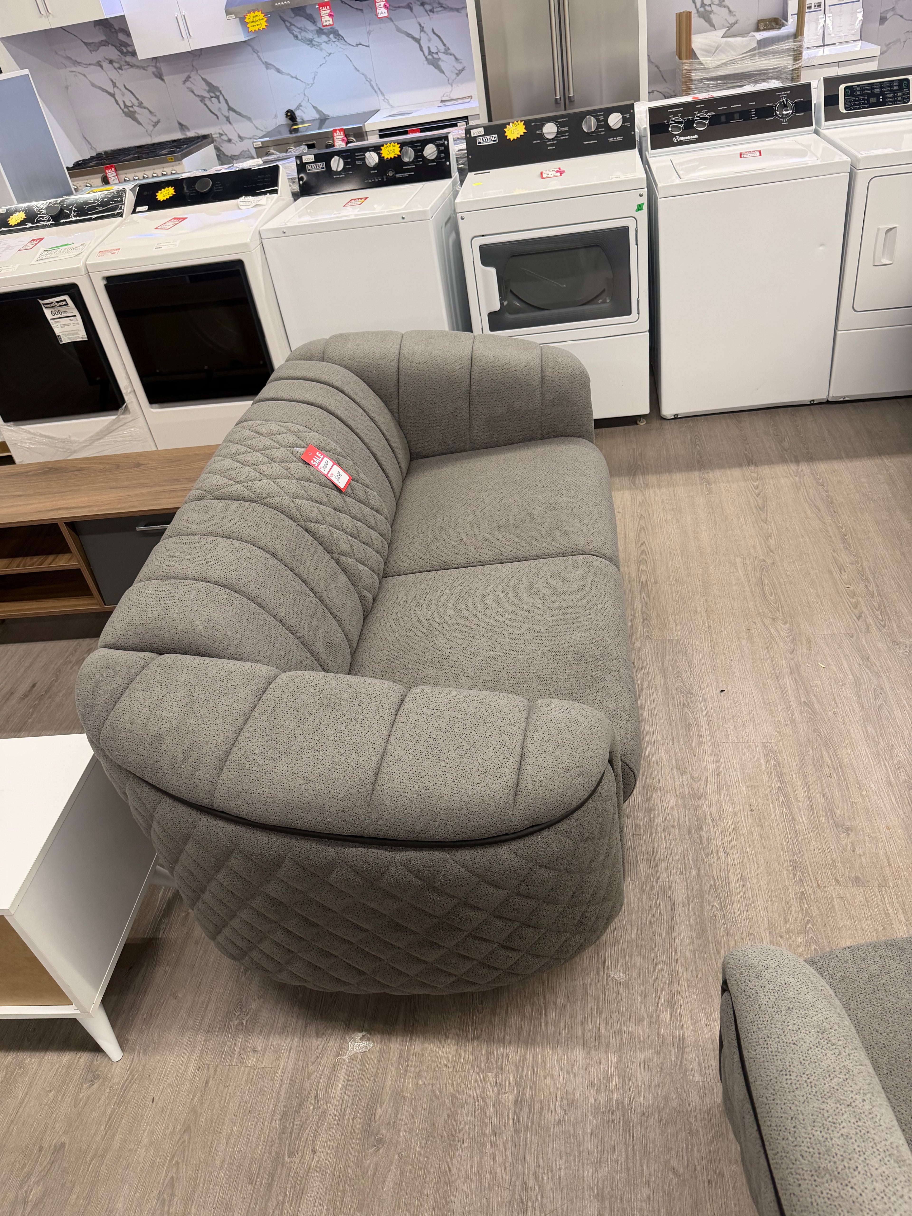 Victoria Dark Gray Living Room Set