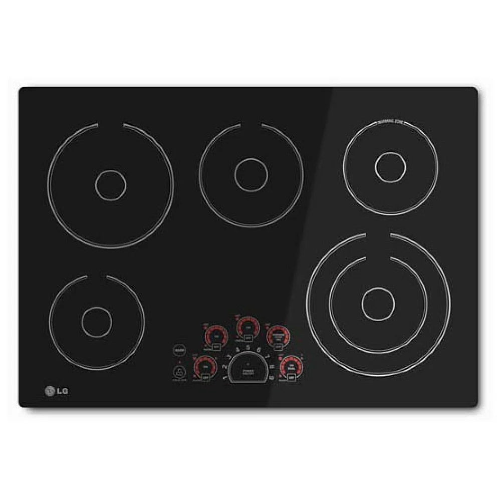 OPEN BOX - LG 30" Electric Cooktop - LCE3010SB