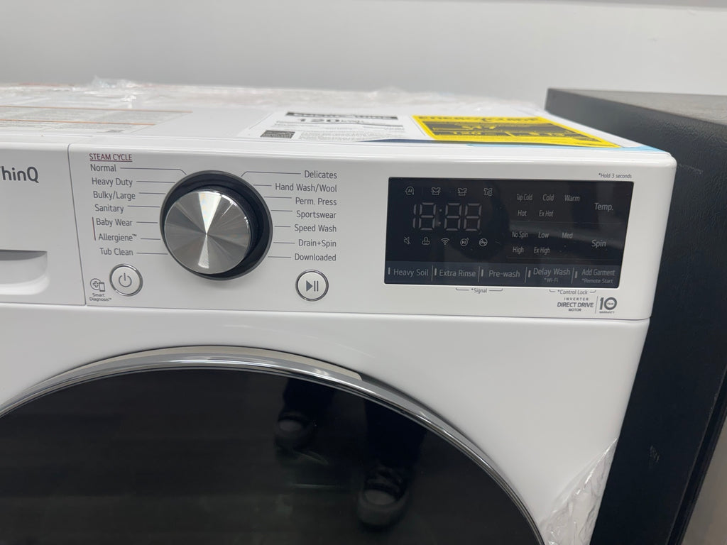 NEW LG WM1455HWA compact 24 inch front load washer The Home Store Ottawa photo 3