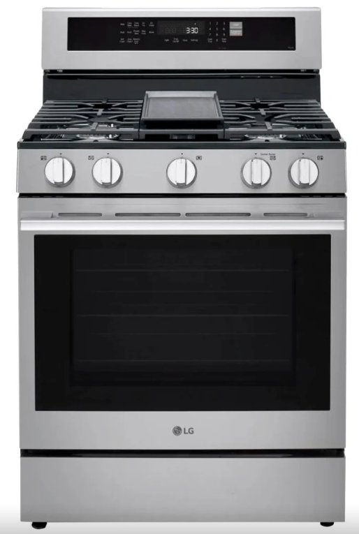NEW LG 30” Freestanding Gas Range - LRGN6325X (1 YEAR MANUFACTURER WARRANTY)