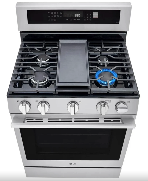 NEW LG 30” Freestanding Gas Range - LRGN6325X (1 YEAR MANUFACTURER WARRANTY)