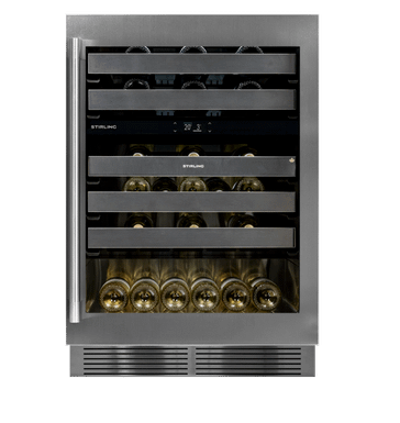 OPEN BOX - STIRLING 24" Dual Zone Wine Cooler - S4-D200SS