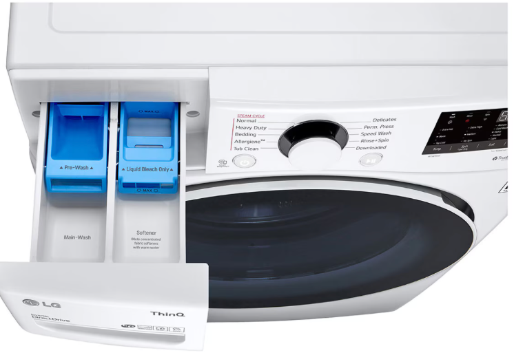 NEW - LG 27" Front Load Washer & Dryer Set - WM3600HWA & DLE3600W (1 YEAR MANUFACTURER WARRANTY)