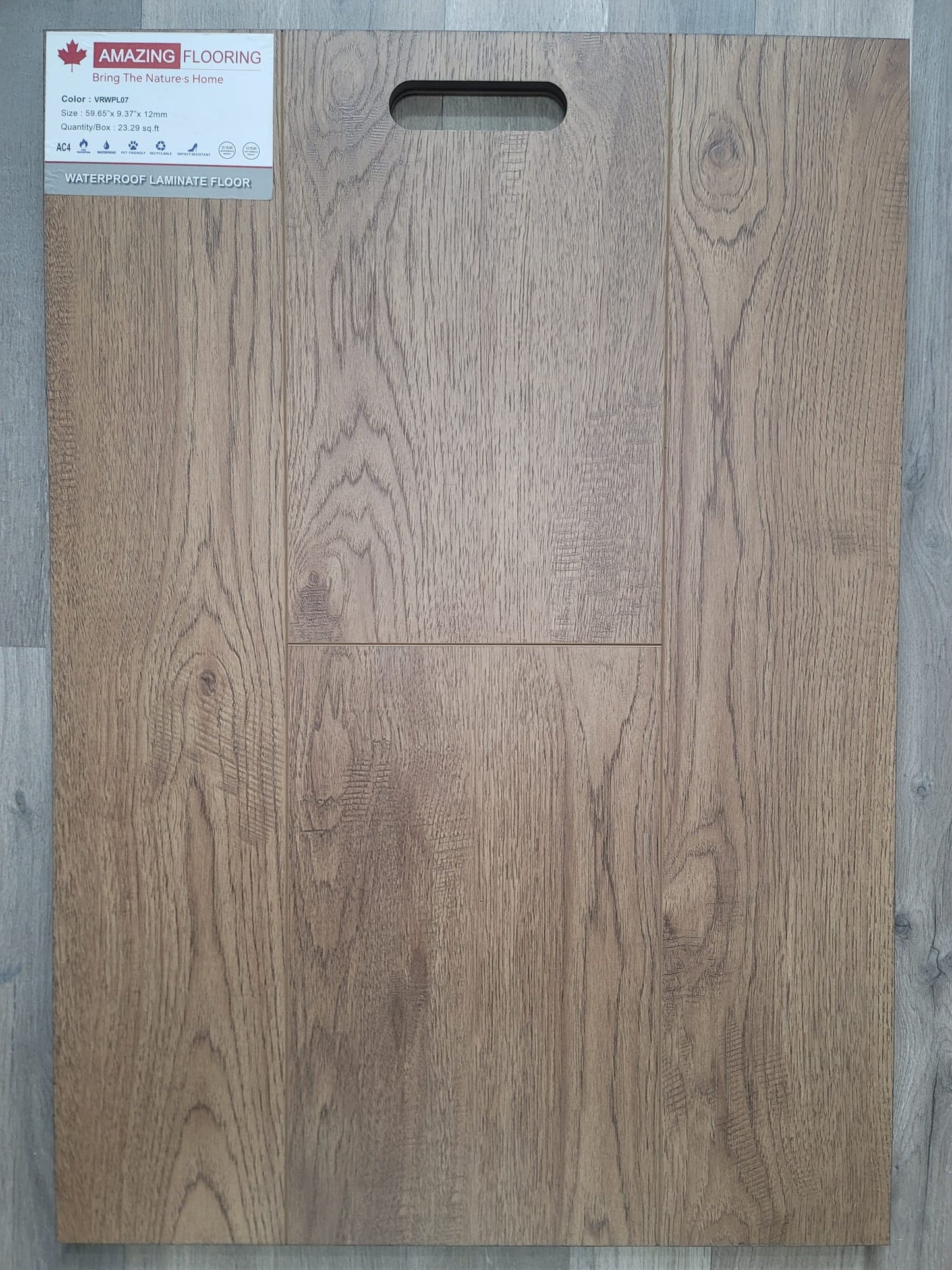 Amazing 12mm Waterproof Laminate ($2.49 / sqft)