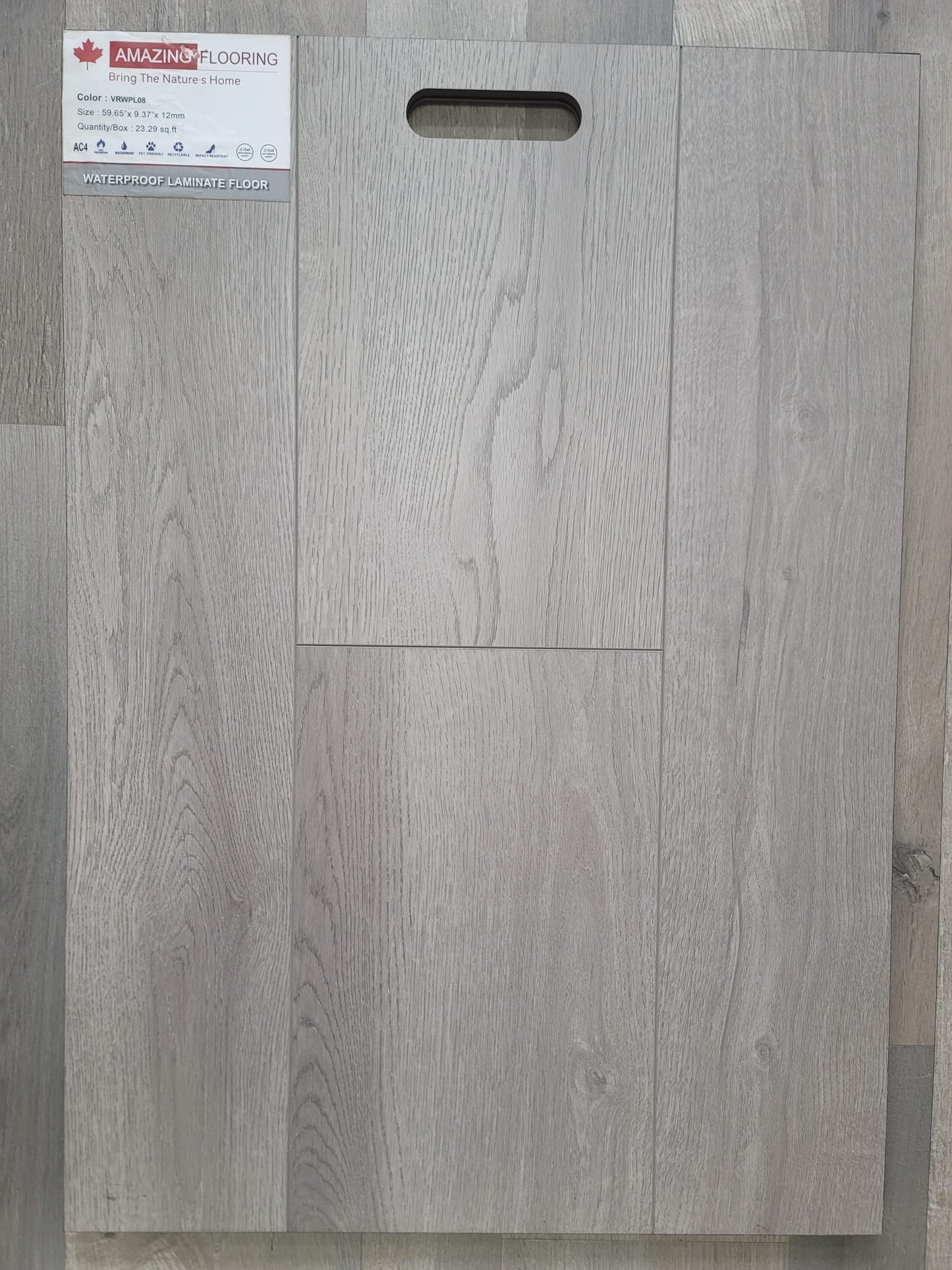 Amazing 12mm Waterproof Laminate ($2.49 / sqft)