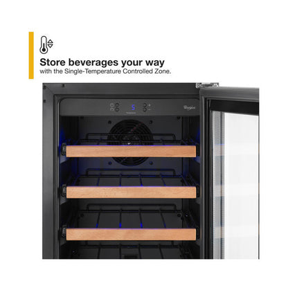 OPEN BOX - Whirlpool 15" Under Counter Wine Refrigerator