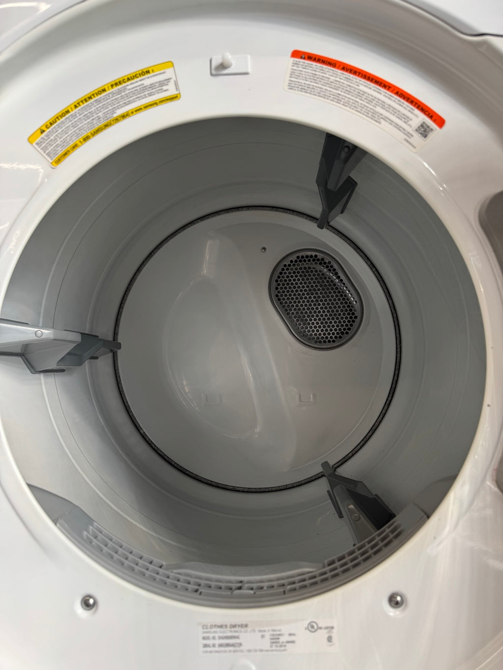 Samsung DV42H5000EW white electric dryer photo 4