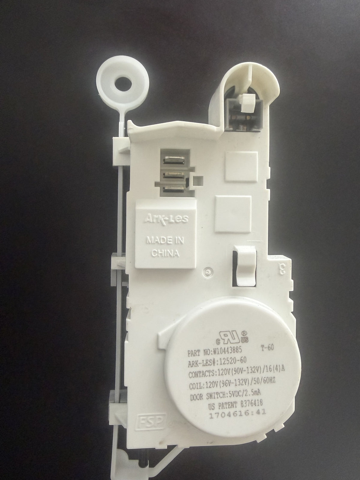 Amana Front Load Washer Door Lock W10443885 / NFWF800DWO