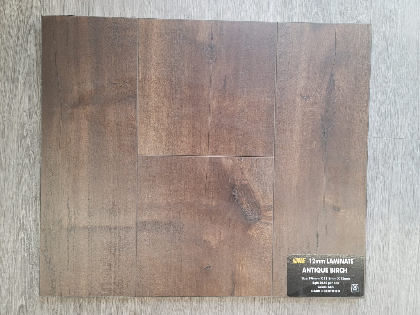 NAF DROPCLIC Laminate 12mm ($2.49 / sqft)