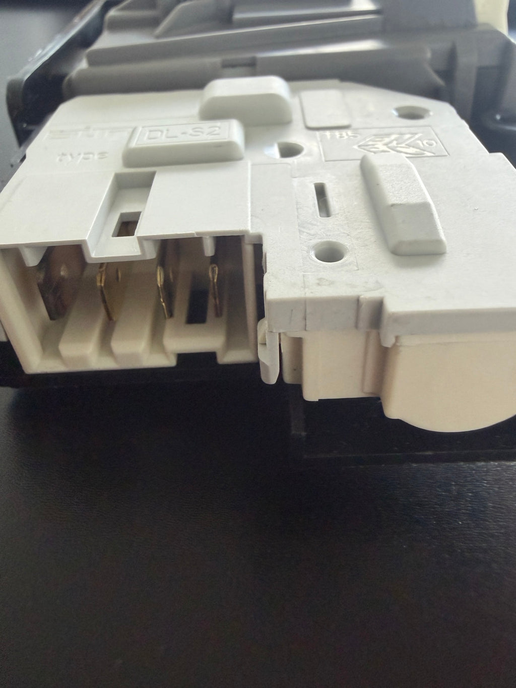 LG EBF61315802 washer door lock assembly connector view