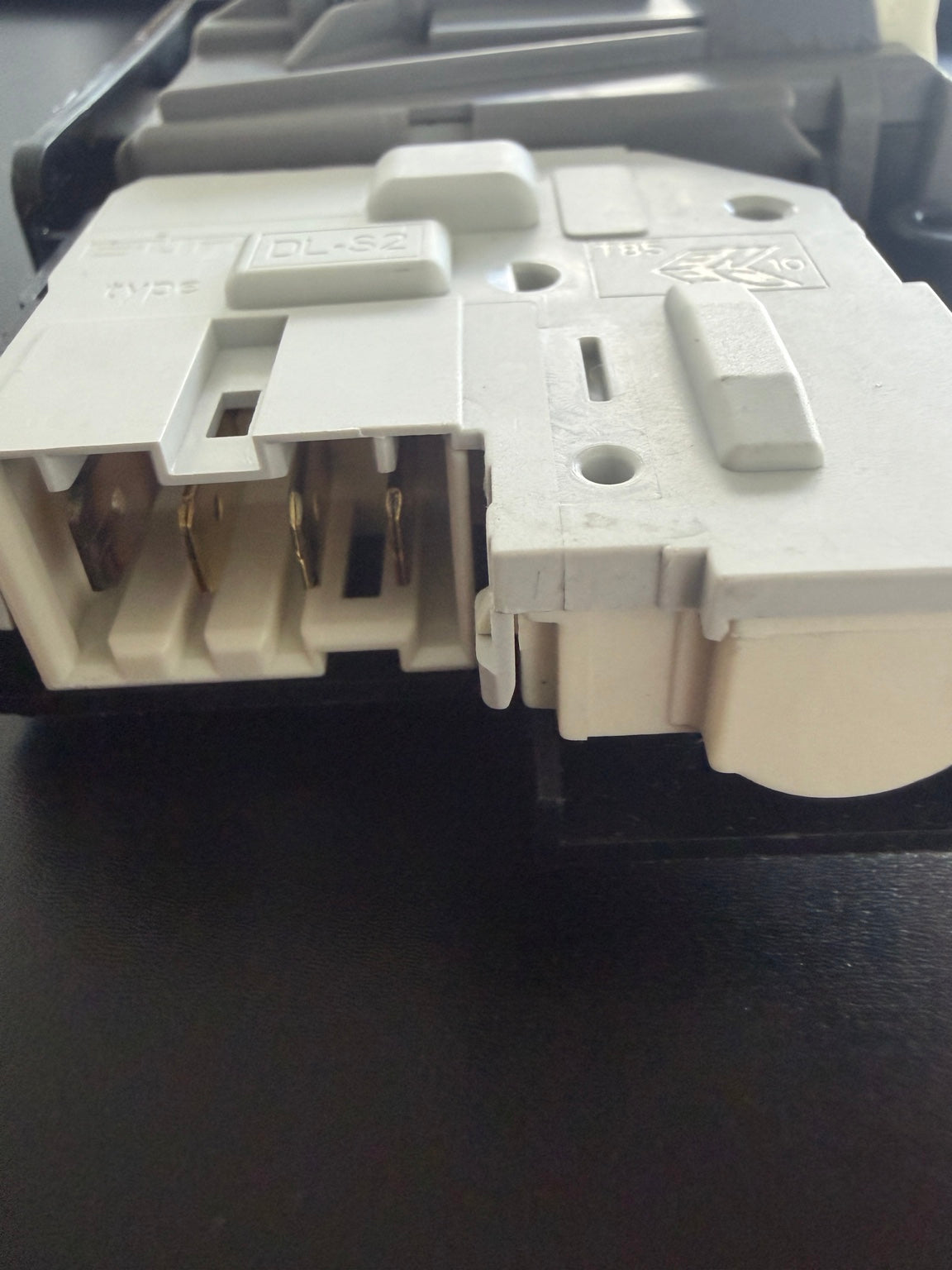 LG EBF61315802 washer door lock assembly connector view
