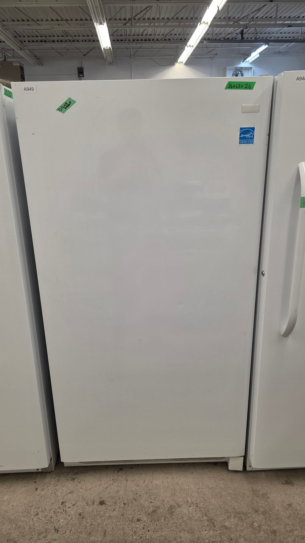 Frigidaire 34" Upright Freezer CFFH17F1TWO