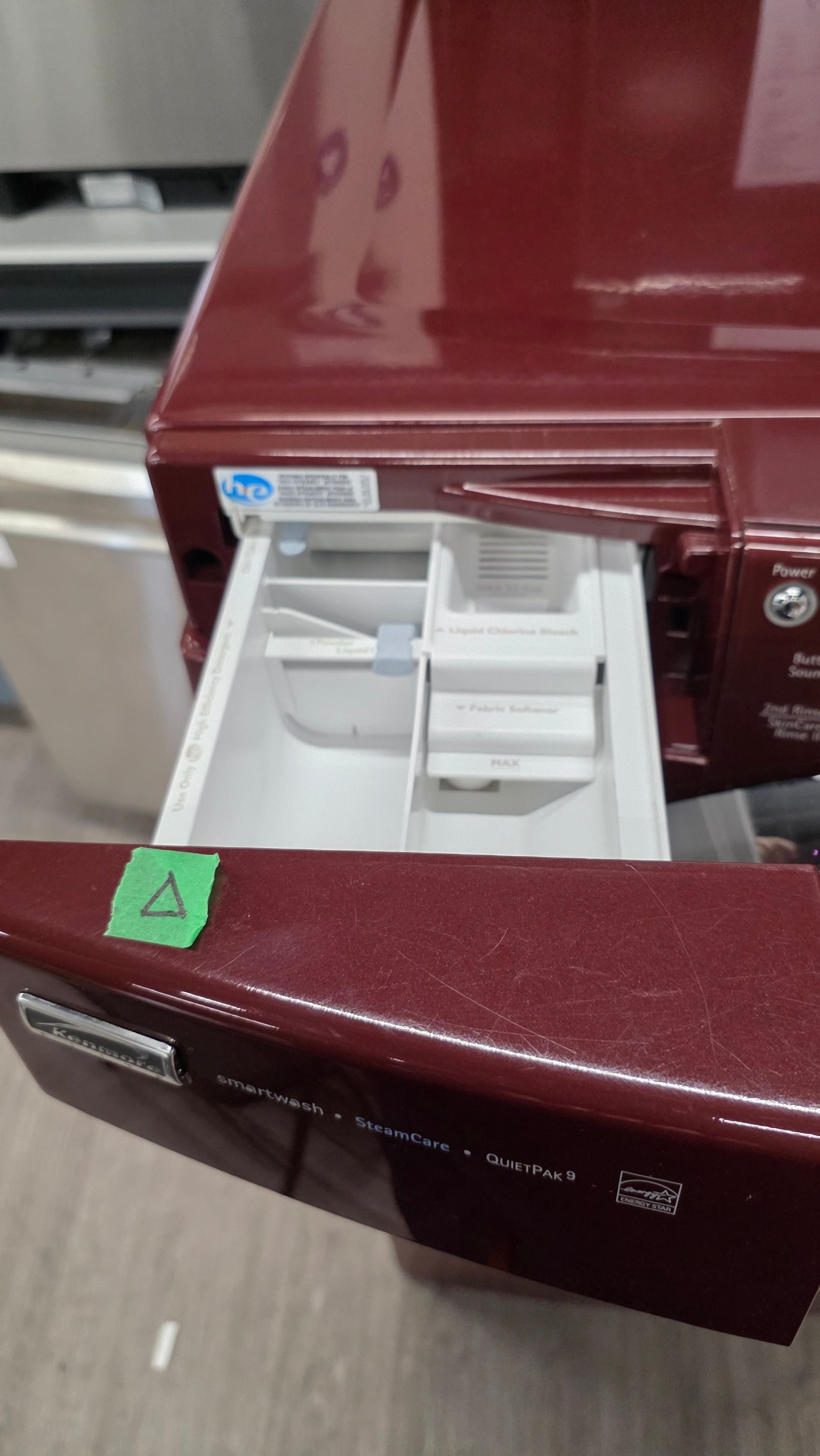 Kenmore 27" Front Load Washer with Pedestal 110.47789701