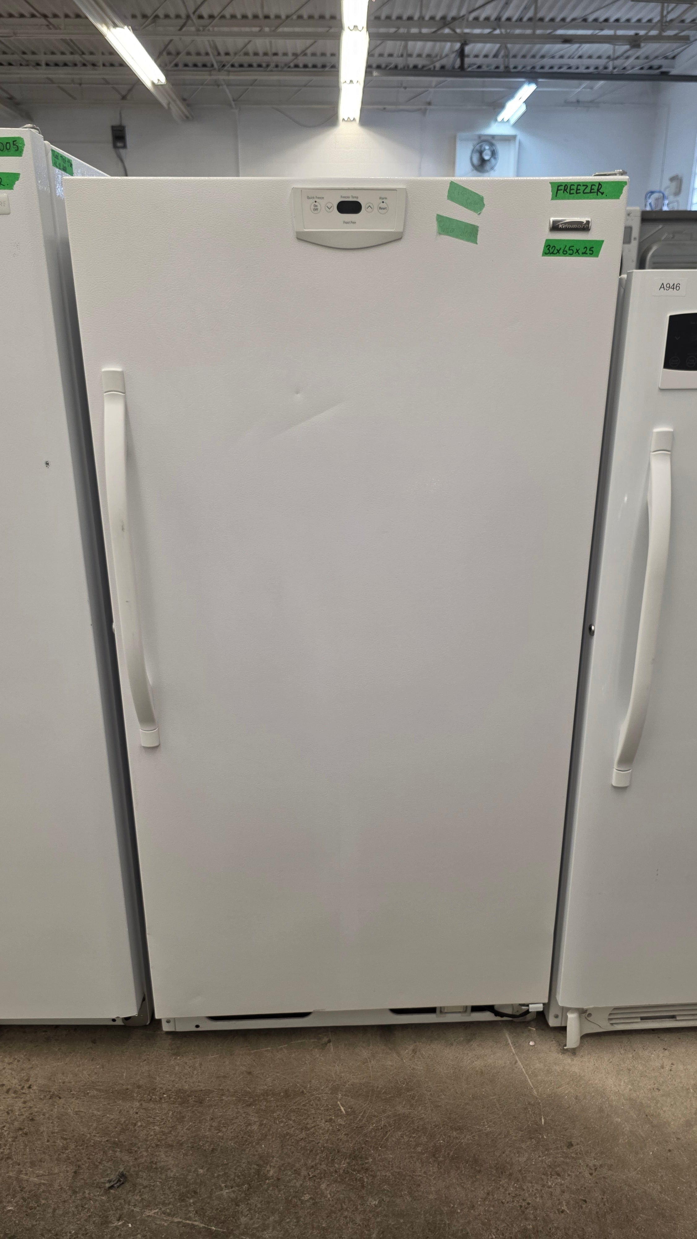 Kenmore 32" Upright Freezer- 970-247622