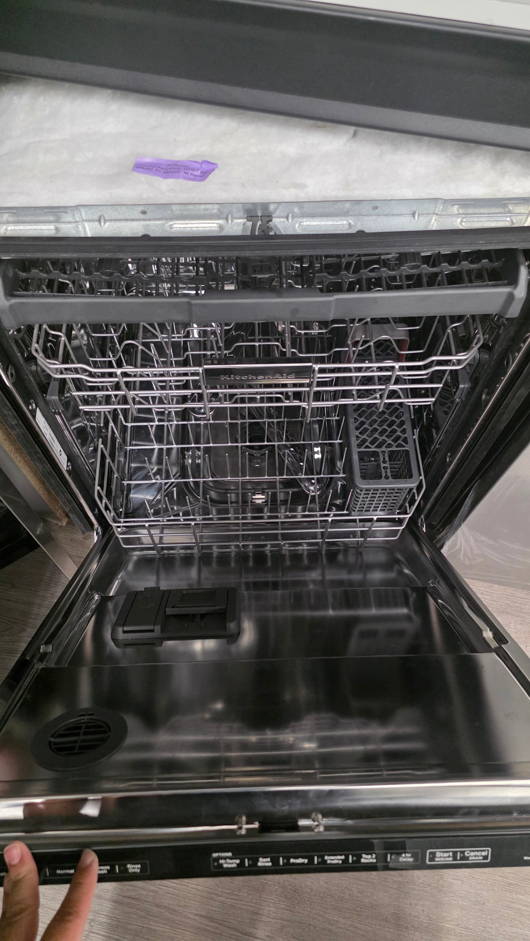 Open Box Kitchenaid 24" Dishwasher DTE3OALPA1