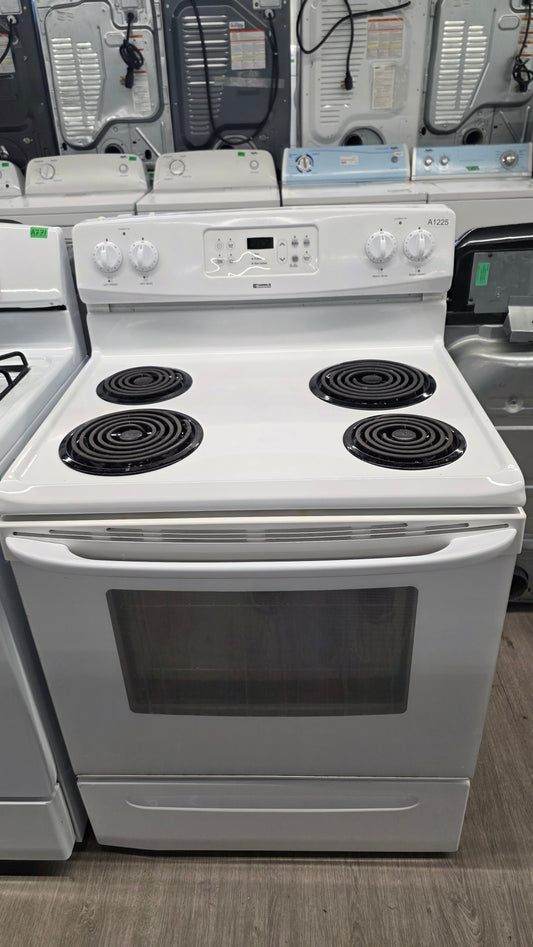Kenmore 30" White Coil Top Range 970-515421