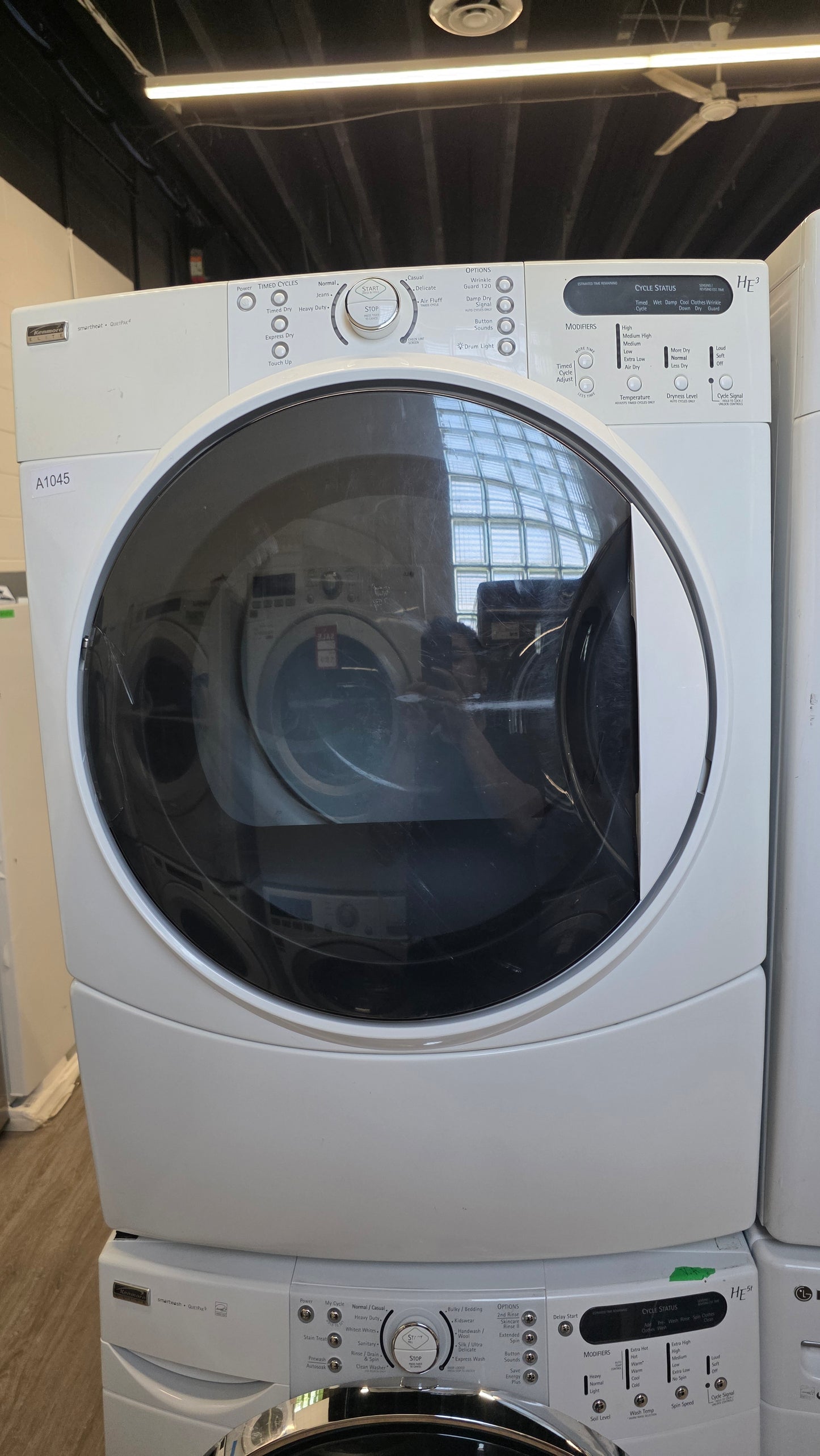 Kenmore 27" Front Load Washer and Dryer Set
