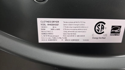 Open Box Samsung 27" Front Load Washer and Dryer Combo - washer WH46DBH550E dryer WH46DBH55OEF