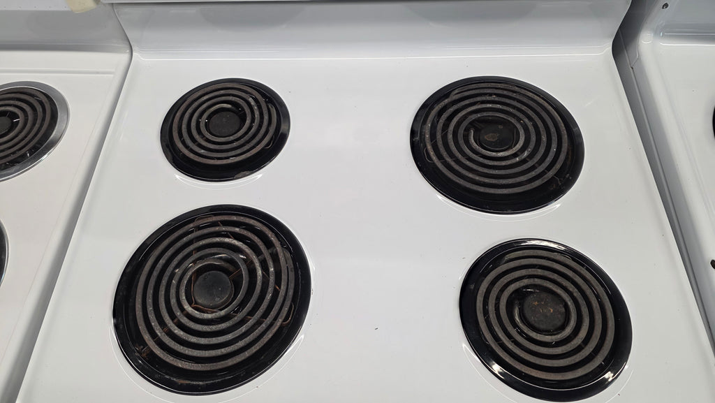 Amana - 30" Freestanding Coil Top Range - YACR3230BC0