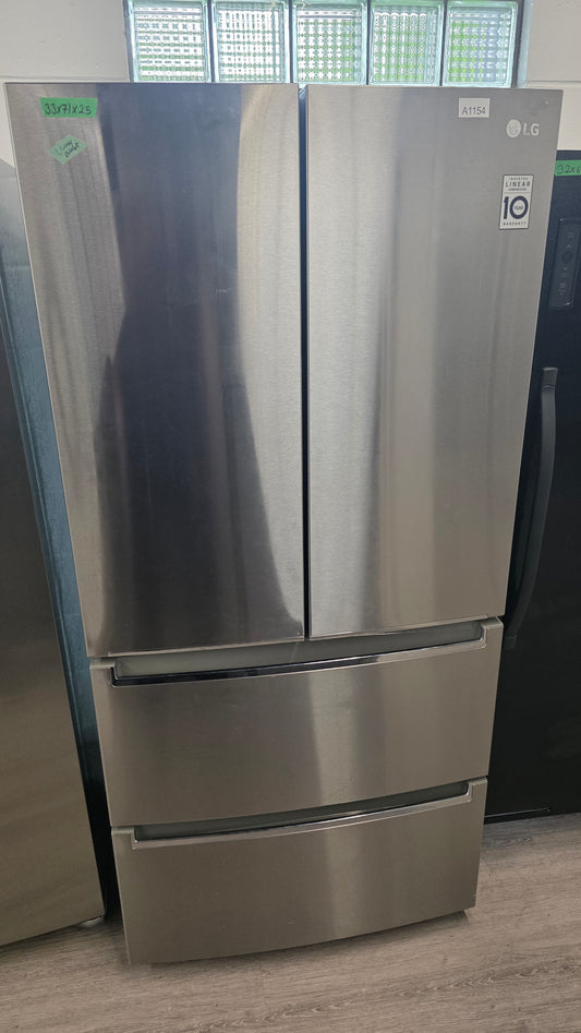 LG 33" French Door Fridge LRMNC1803S /01