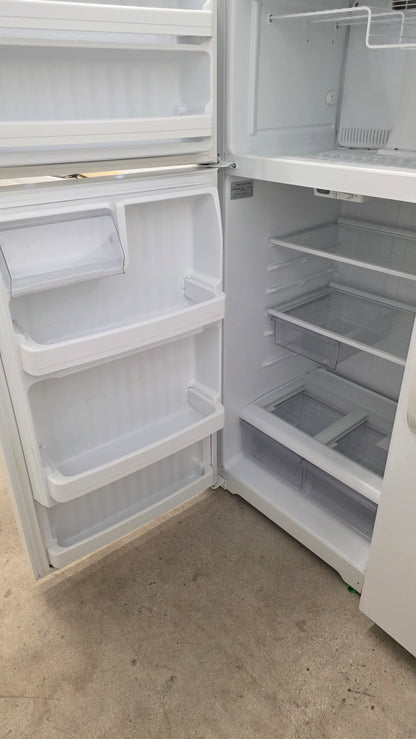 GE 28" Top Freezer Fridge- GTS18GBSFRWW
