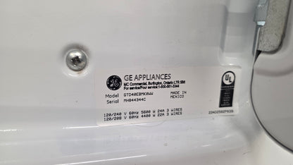 GE Top Load Washer and Dryer Set- washer GTW331BMR0WS dryer GTD40EBMK0WW