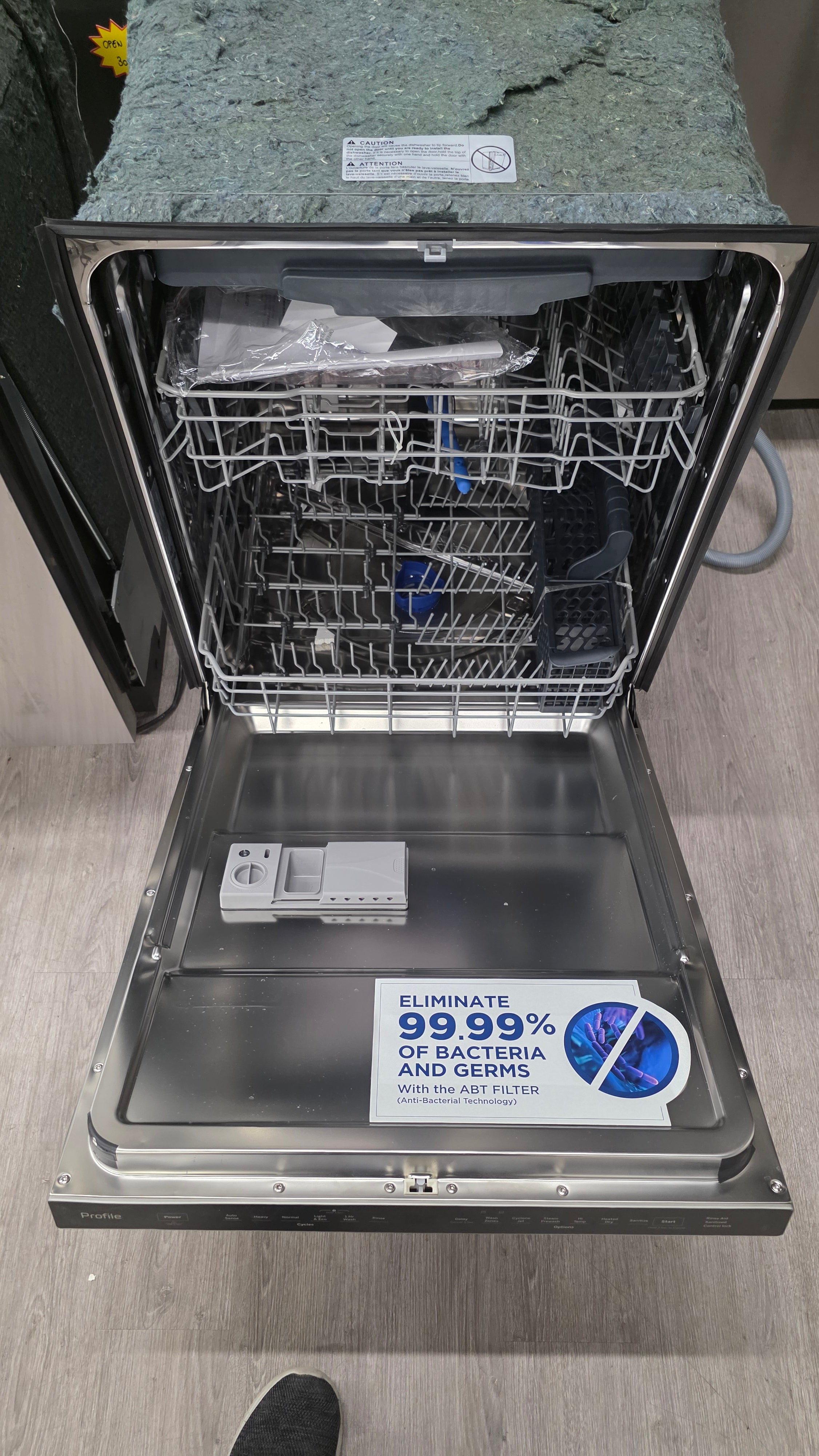 Open Box GE Profile 24" Stainless Steel Dishwasher PBP665SSPFS